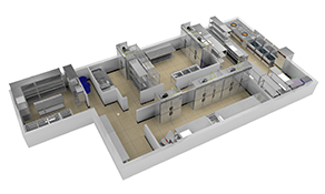 蜀香龙门扬州店3D渲染图