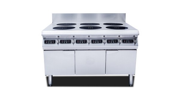 麻辣烫店用什么电磁炉？-商用电磁六眼煲仔炉（宇杰厨具）